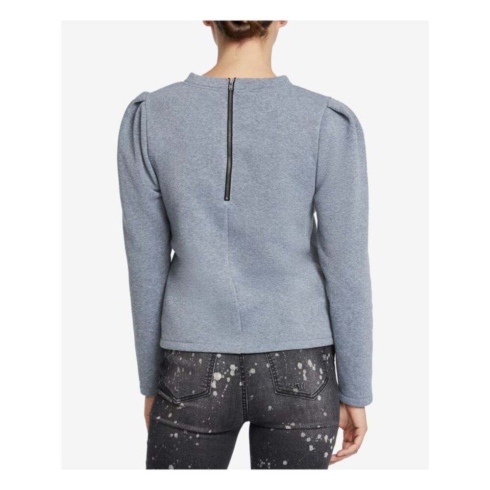 RACHEL ROY Womens Gray Long Sleeve Crew Neck Sweater S - Picture 2 of 2